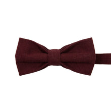 Load image into Gallery viewer, Merlot Bow Tie (Pre-Tied) - EMBR