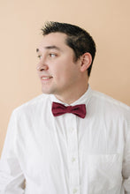 Load image into Gallery viewer, Merlot Bow Tie (Pre-Tied) - EMBR