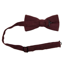 Load image into Gallery viewer, Merlot Bow Tie (Pre-Tied) - EMBR