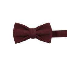 Load image into Gallery viewer, Merlot Bow Tie (Pre-Tied) - EMBR