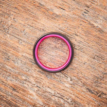Tungsten Ring (Black) - Resilient Pink - 4MM - EMBR