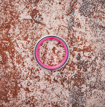 Load image into Gallery viewer, Tungsten Ring (Silver) - Resilient Pink - 4MM - EMBR