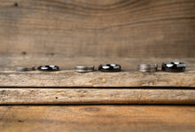 Load image into Gallery viewer, Black Ceramic Ring - Red Sandalwood
