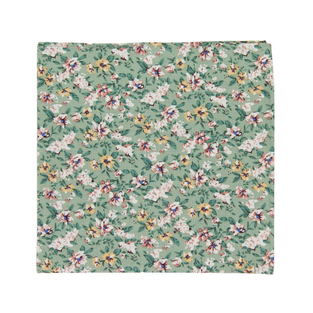 Faded Jade Pocket Square - EMBR