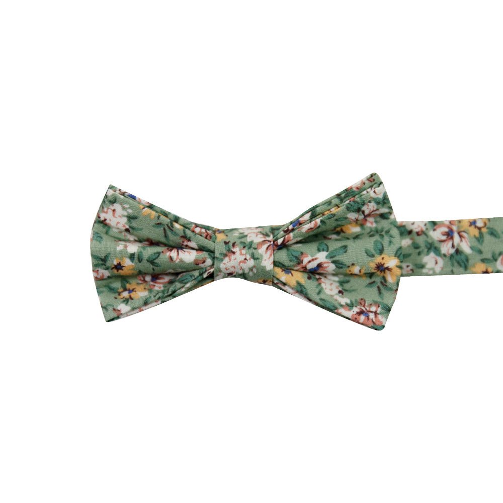 Faded Jade Bow Tie (Pre-Tied) - EMBR
