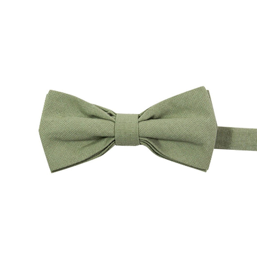 Light Sage Bow Tie (Pre-Tied) - EMBR