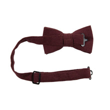 Load image into Gallery viewer, Merlot Bow Tie (Pre-Tied) - EMBR
