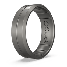 Contour Classic Silicone Ring - Platinum