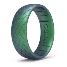Etched Classic Silicone Ring - Dragon Scale