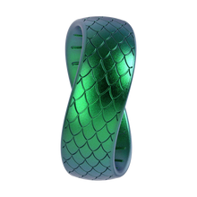 Etched Classic Silicone Ring - Dragon Scale