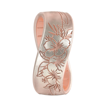 Etched Coastal - Hibiscus Beach - Unicorn/Rose Gold