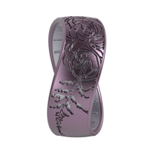 Etched Silicone Ring - Sugar Plum