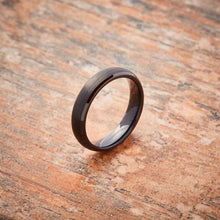 Load image into Gallery viewer, Black Tungsten Ring - Minimalist - 4MM - EMBR
