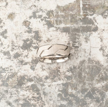 Load image into Gallery viewer, Titanium Ring - Silver Striker - EMBR
