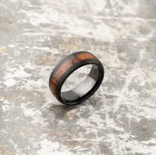 Load image into Gallery viewer, Black Tungsten Ring - Ironwood - EMBR
