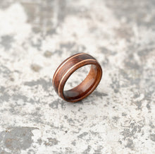 Load image into Gallery viewer, Ironwood Ring - Copper Inlay - EMBR
