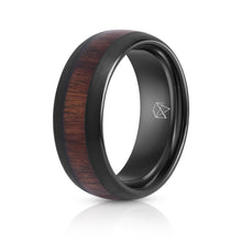 Load image into Gallery viewer, Black Tungsten Ring - Ironwood - EMBR
