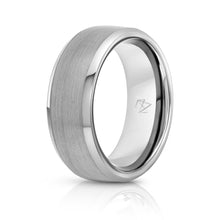 Load image into Gallery viewer, Silver Tungsten Ring - Sterling Silver - EMBR
