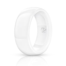 Load image into Gallery viewer, White Ceramic Ring - Minimalist - EMBR
