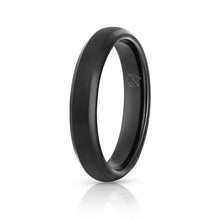 Load image into Gallery viewer, Black Tungsten Ring - Minimalist - 4MM - EMBR
