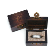 Load image into Gallery viewer, Rustic Wood Ring Box - EMBR
