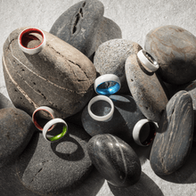 Load image into Gallery viewer, White Ceramic Ring - Minimalist - EMBR
