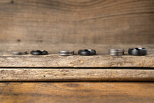 Load image into Gallery viewer, Black Tungsten Ring - Resilient Green - EMBR
