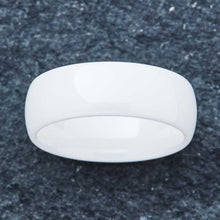 Load image into Gallery viewer, White Ceramic Ring - Minimalist - EMBR
